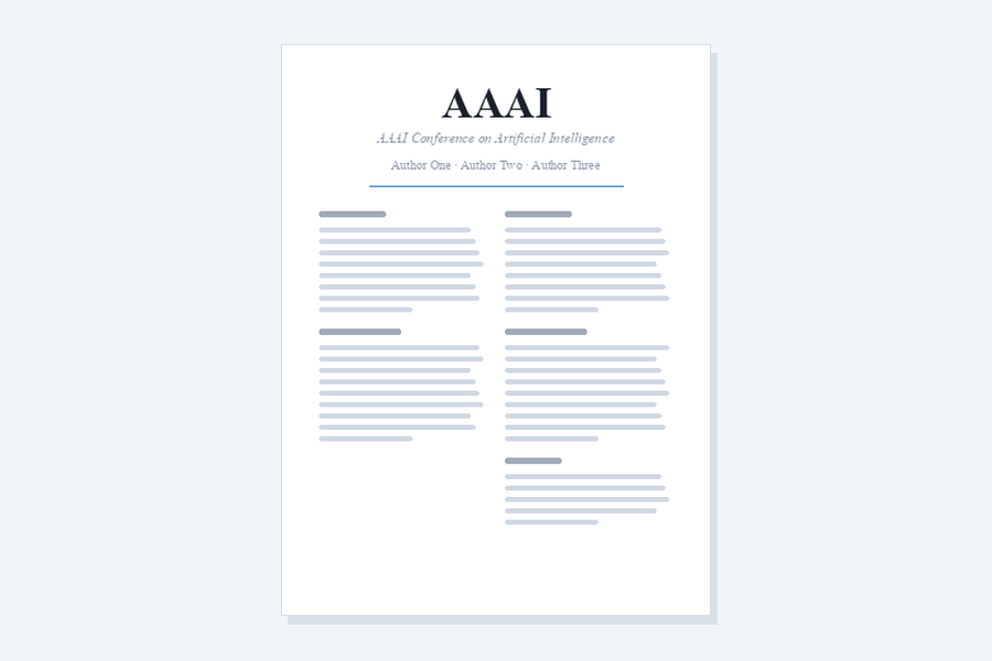 AAAI LaTeX template
