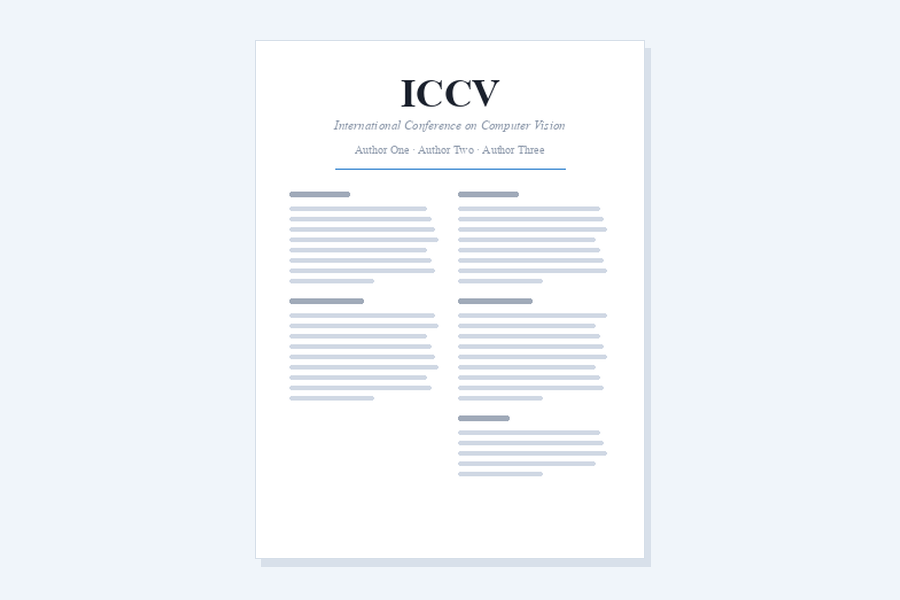 ICCV LaTeX template