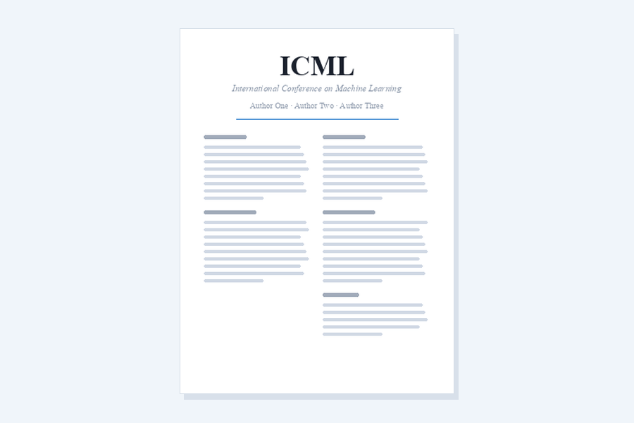 ICML LaTeX template