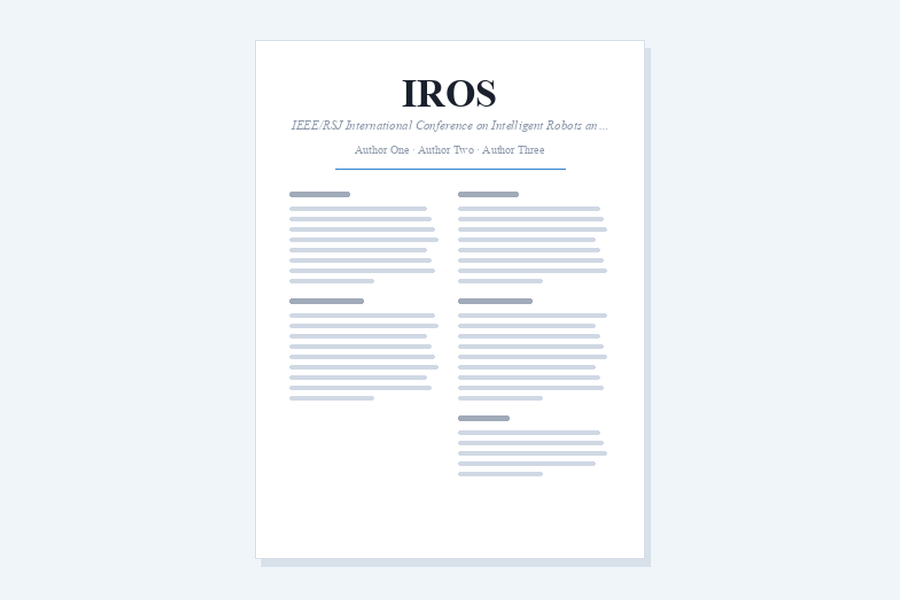 IROS LaTeX template