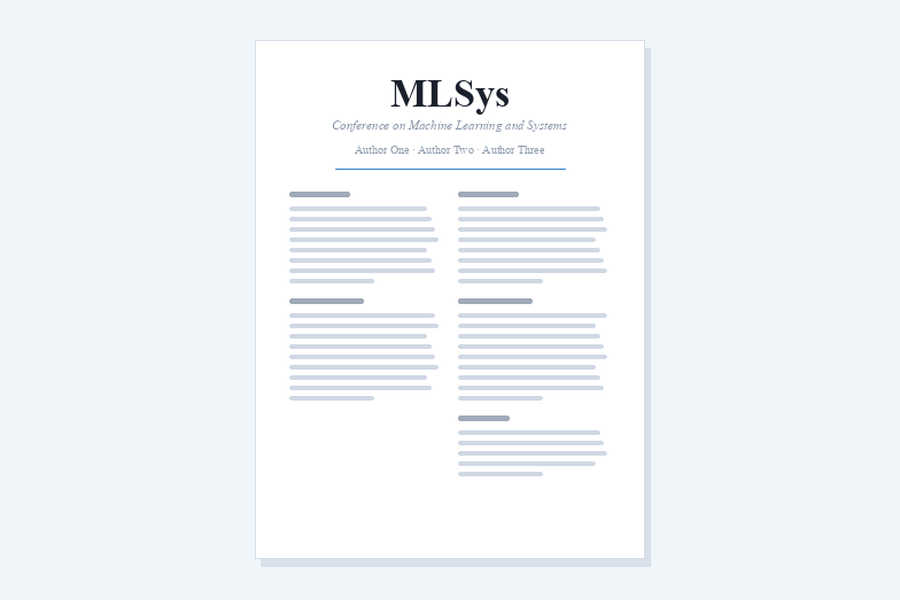 MLSys LaTeX template