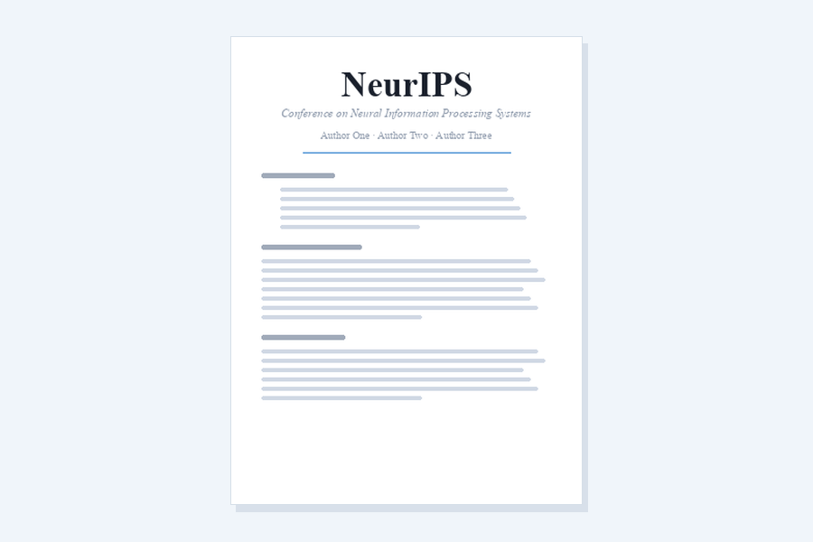 NeurIPS LaTeX template
