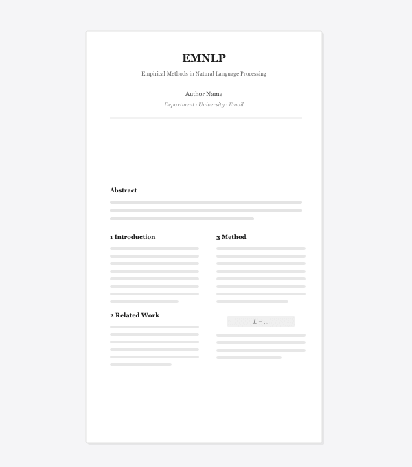 EMNLP LaTeX template preview