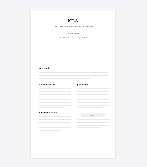 ICRA LaTeX template preview